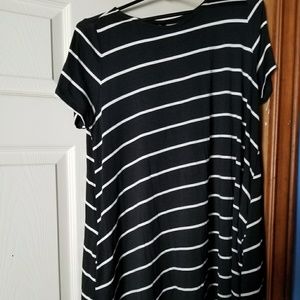 Xl swing tunic xxl relaxed ruffle tee